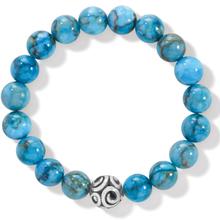 Contempo Chroma Turquoise Stretch Bracelet by Brighton