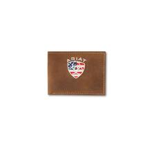 Men's Flag Shield Bifold Wallet