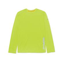 Men's Coolmax Long Sleeve Tee Hi-Vis Yellow by CAT Footwear