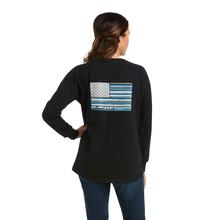 Women's Rebar CottonStrong Brand Flag T-Shirt