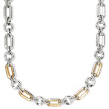 Medici Link Two Tone Necklace by Brighton