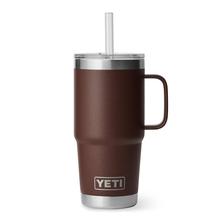 Rambler 25 oz Straw Mug - Wetlands Brown