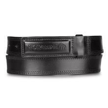 Scratchless Belt with Hidden Buckle Onyx