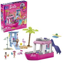 Mega Barbie Malibu Dream Boat Building Kit Playset With 3 Micro-Dolls (317 Pieces) by Mattel in Walnut CA