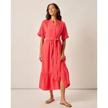 Womens Julie Button Up Cotton Maxi Dress by Johnnie-O