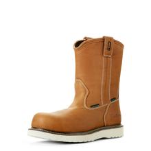 Men's Rebar Wedge Pull-On Waterproof Composite Toe Work Boot by Ariat