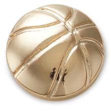 Tiny Gold Basketball by Crocs