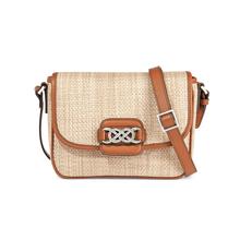 Alani Straw Flap Bag by Brighton in Amsterdam NY