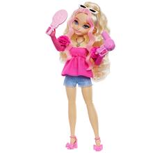 Barbie Dream Besties Barbie "Malibu" Fashion Doll With 8 Makeup & Hair Themed Accessories