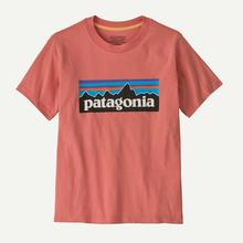 Kid's P-6 Logo T-Shirt by Patagonia in Davenport IA