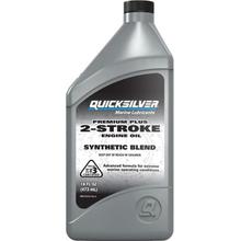 Quicksilver QuickSilver 858025Q01 Premium Plus TC-W3 2-Cycle Outboard Oil, 16 Oz. by Mercury Marine
