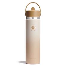 24 oz Wide Mouth with Flex Straw Cap - Honey Ombre by Hydro Flask