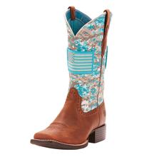 Women's Round Up Patriot Textile Western Boot by Ariat in Odessa TX