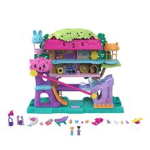 Polly Pocket Pollyville Pet Adventure Treehouse Playset