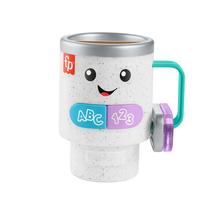 Fisher-Price Laugh & Learn Wake Up & Learn Coffee Mug Baby Musical Toy, Multilanguage Version