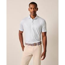 Mens Double Eagle Striped Featherweight Performance Polo by Johnnie-O