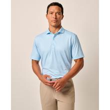 Mens Performance Jersey Polo - Island Times by Johnnie-O