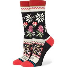 Women's Mistling Toes Crew Socks  Black M by Stance