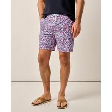 Mens The Half Elastic 7" Surf Shorts by Johnnie-O in Miramar Beach FL