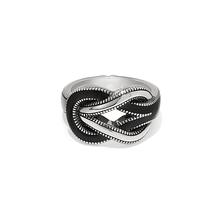 Interlok Harmony Black Ring by Brighton in Amsterdam NY