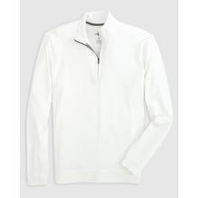 Men's Vaughn Jr. Striped Performance 1/4 Zip Pullover by Johnnie-O in Normal IL