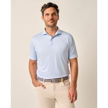 Mens Performance Jersey Polo - Hex Print by Johnnie-O in Lansing MI