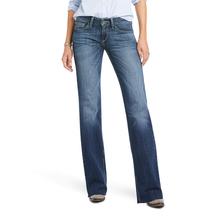 Women's Trouser Mid Rise Anabelle Wide Leg Jean