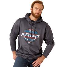 Men's Logo Tek Fleece Hoodie by Ariat in Durham NC