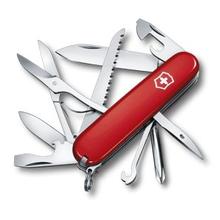 Fieldmaster Victorinox pocket knife (Red, 4 in)