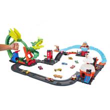 Hot Wheels City Bundle With 4 Playsets & Cars by Mattel