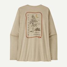 Women's L/S Cap Cool Daily Graphic Shirt - Lands by Patagonia in 熊谷市埼玉県熊谷市仲町 埼玉県