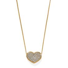 Illumina Celeste Heart Bold Necklace by Brighton in Troy TX