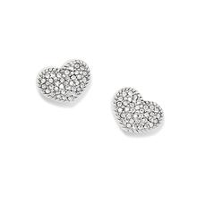 Illumina Celeste Heart Post Earrings by Brighton in Encinitas CA