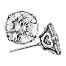 Brilliance 9MM Post Earrings