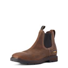 Men's Groundbreaker Chelsea Wide Square Toe Waterproof Work Boot