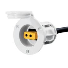 Flush Mount Power Port, White by Cannon