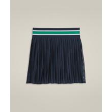 Mesh Pleated Skort