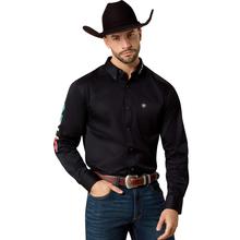 Men's Team Logo Twill Fitted Shirt
