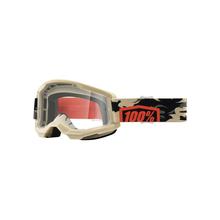 Strata 2 Goggle Kombat - Clear Lens by 100percent Brand in Grafton WI