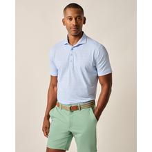 Mens Performance Mesh Polo - Junes Print by Johnnie-O