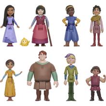 Disney's Wish The Teens Pack Of 8 Posable Mini Dolls & Star Figure