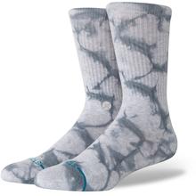 Icon Dye Crew Socks Gray L by Stance