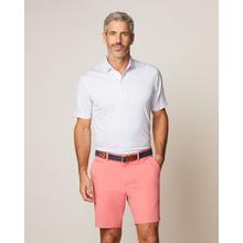 Men's Cleo Printed Mesh Performance Polo