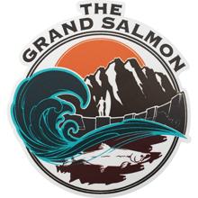 Grand Salmon Project Sticker by NRS in Bloomfield Hills MI