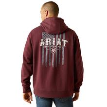 Mens Western Vertical Flag Hoodie by Ariat