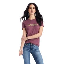 Women's Ariat Floral Letters Tee