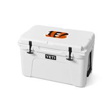 Cincinnati Bengals Tundra 45 Hard Cooler - White by YETI