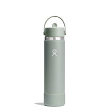 24 oz Wide Mouth with Flex Straw Cap - Agave by Hydro Flask in St Marys OH