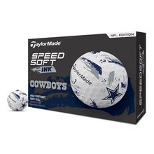Dallas Cowboys SpeedSoft Ink Golf Balls by TaylorMade