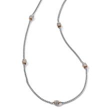 Meridian Two Tone Long Necklace